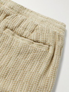 Corridor - Straight-Leg Cotton Drawstring Trousers - Neutrals