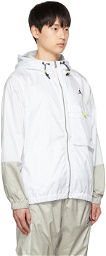 Nike Jordan White Jumpman Packable Jacket