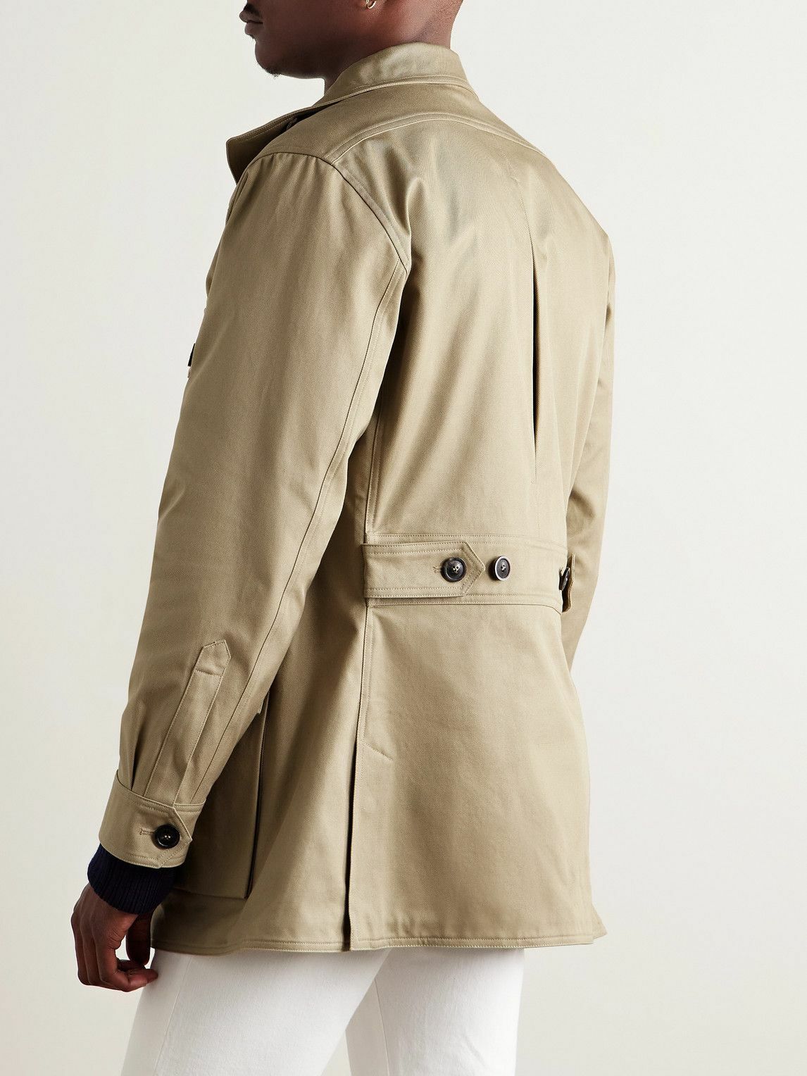 Purdey - Roxburgh Cotton-Twill Jacket - Neutrals