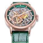 Waldhoff Pioneer Automatic Green Dial Mens Watch Waldhoff Pioneer Emerald