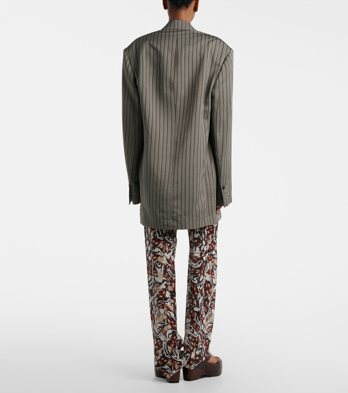 Dries Van Noten Printed straight pants