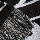 No Problemo Men's Stripe Logo Scarf in Black 