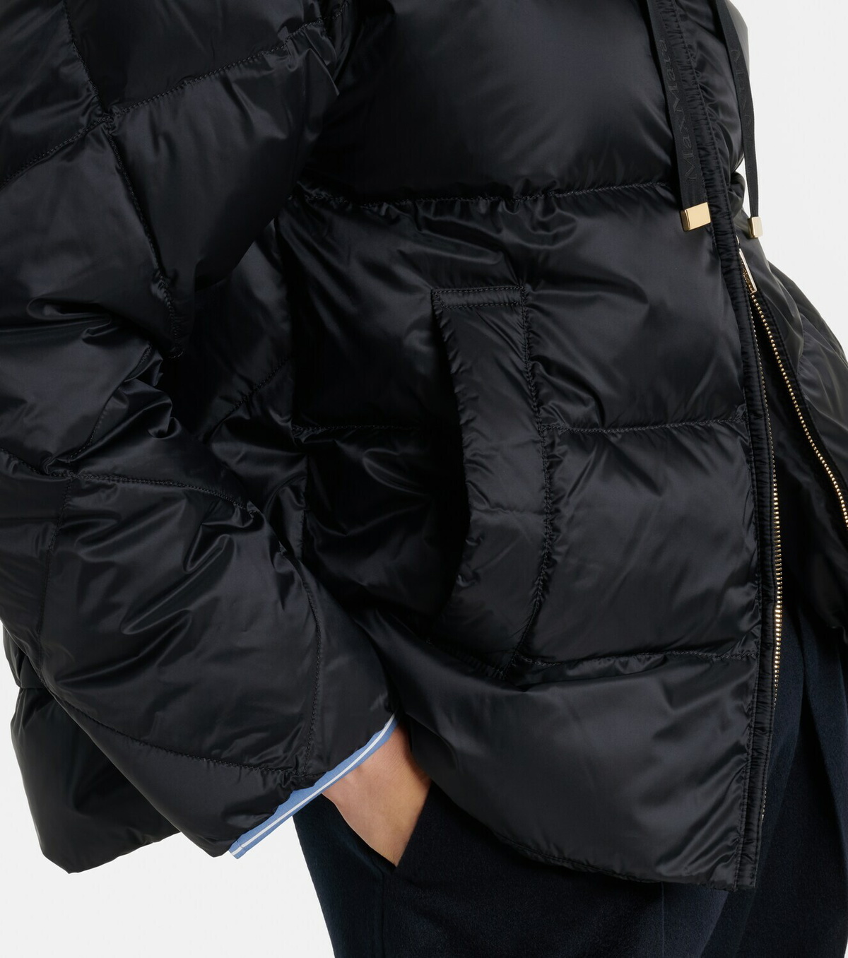 Max Mara Cube Line quilted down jacket