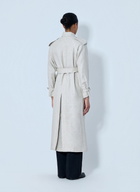 Max Mara Double-Breasted Trench Coat