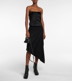 Maison Margiela - Silk satin corset