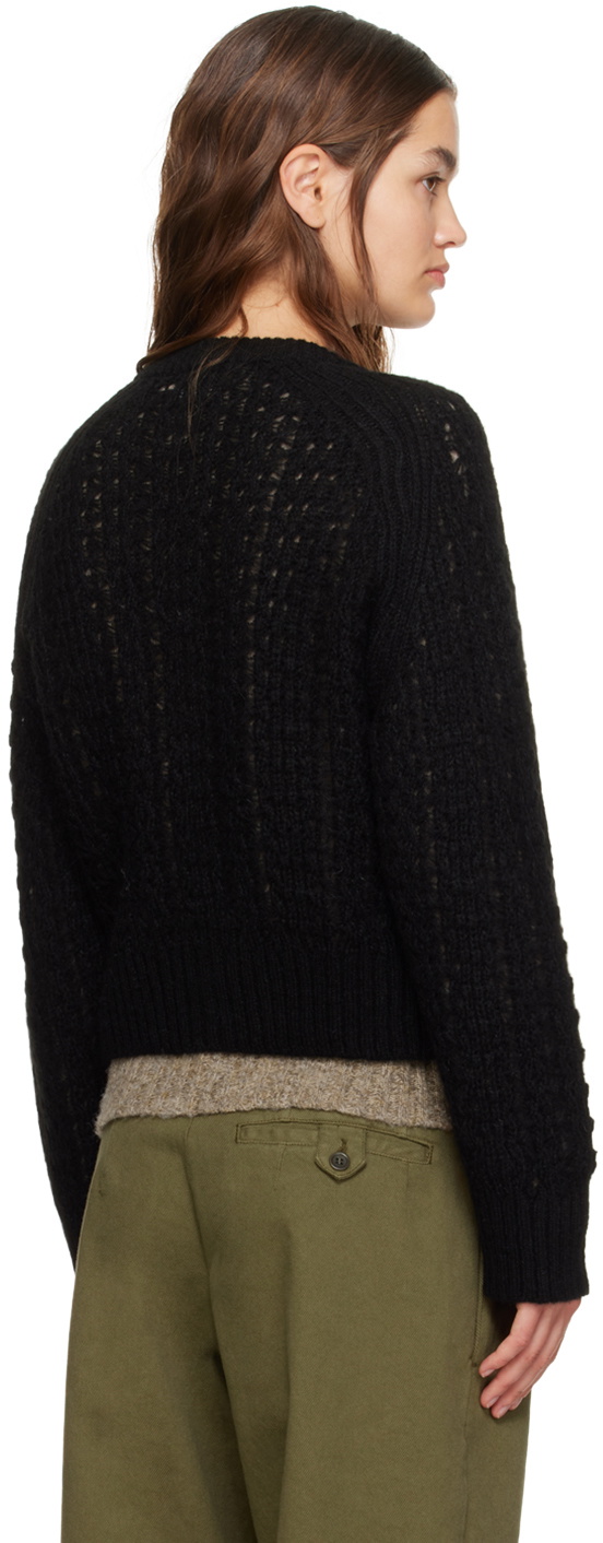 YMC Black Foxtail Cardigan YMC