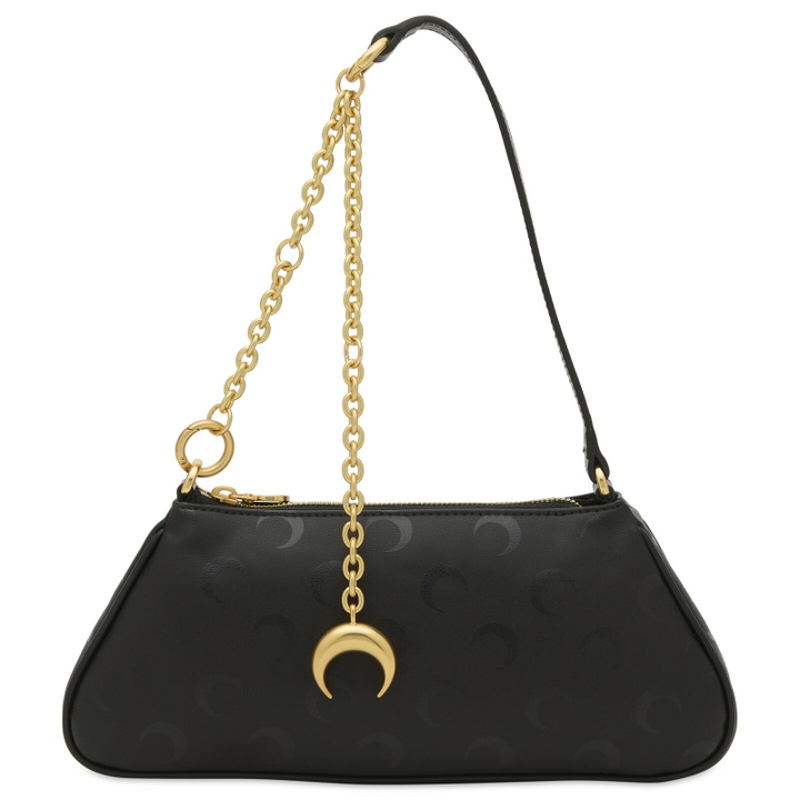 Photo: Marine Serre Women's Moon Canvas Bag in Black 