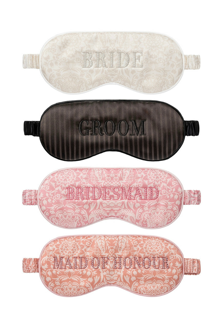 Slip Silk Sleep Mask, Sleep Mask, Bridesmaid, Mulberry Silk