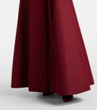 Carolina Herrera Belted silk gown