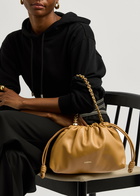 Loewe Flamenco Medium Leather Clutch - Brown - One Size