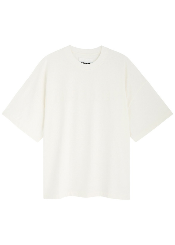 Photo: Jil Sander Logo-print Cotton T-shirt Cream