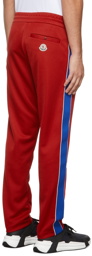 Moncler Red Striped Sweatpants