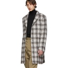 Etro Grey Semi-Traditional Regular Fit Coat