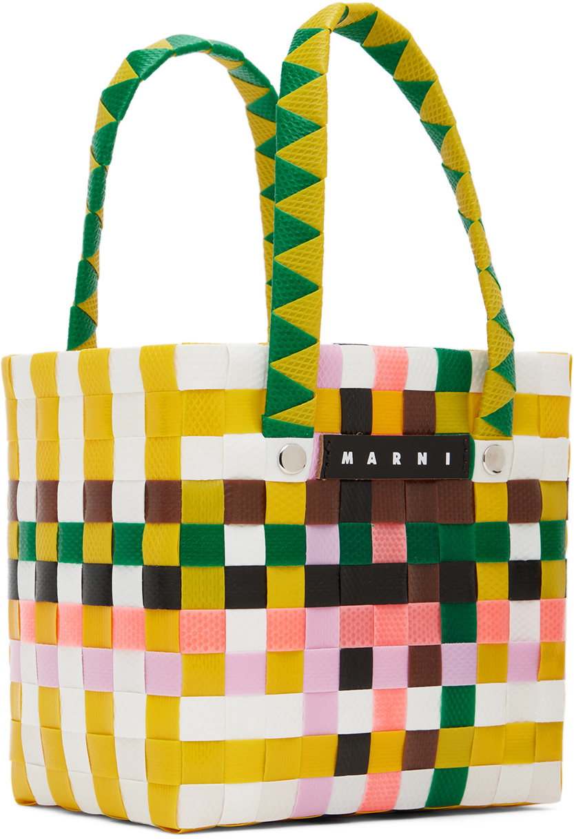 Marni Kids Multicolor Micro Basket Tote Marni