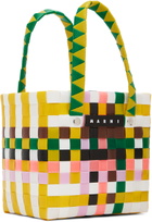 Marni Kids Multicolor Micro Basket Tote