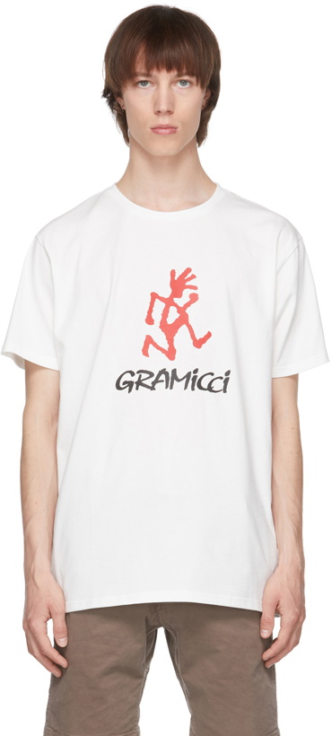 Photo: Gramicci White Logo T-Shirt