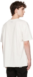 Ksubi White Skull Seeing Lines T-Shirt