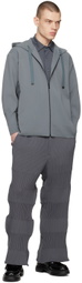 CFCL Gray Fluted 1 Trousers