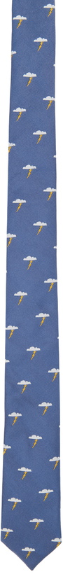 Photo: Paul Smith Blue Dinosaur Tie