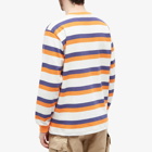 Beams Plus Men's Inlay Pocket T-Shirt in Orange