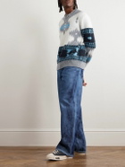 Alanui - Icon Wool-Jacquard Sweater - White