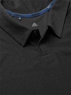 adidas Golf - Go-To Recycled Stretch-Jersey Golf Polo Shirt - Black