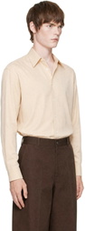 LEMAIRE Beige Fluid Shirt