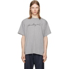 MM6 Maison Margiela Gray Cotton Jersey T-shirt