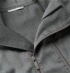 Thom Browne - Striped Wool Jacket - Gray