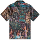 Endless Joy Men's Goa Gajah Vacation Shirt in Multi