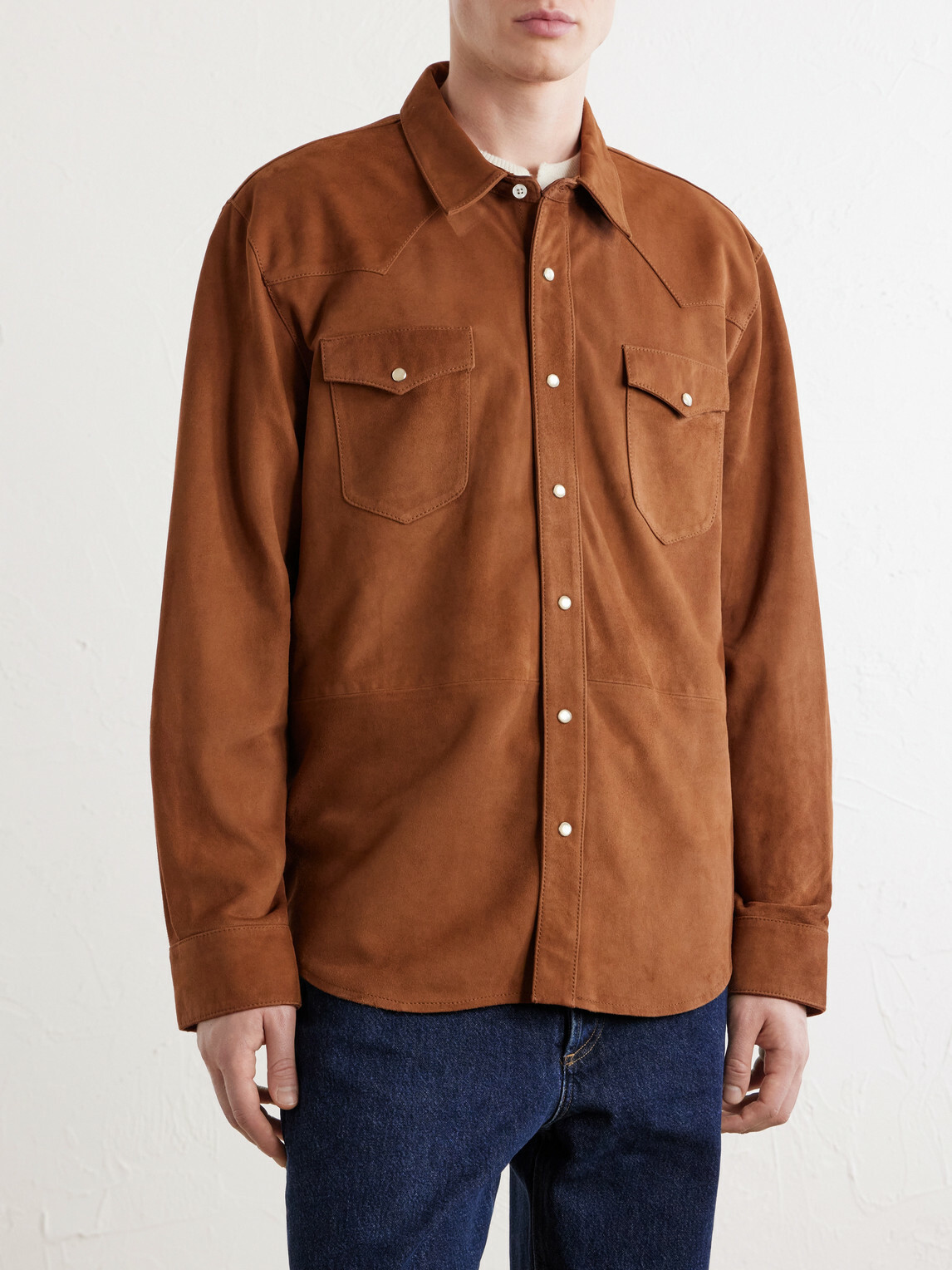 Officine Générale - Mashall Suede Jacket - Brown