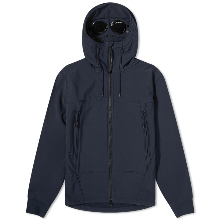 Photo: C.P. Company Men's Shell-R Goggle Jacket in Total Eclipse