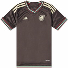 Adidas Jamaica Womens Away Kit in Brown