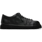 Marsèll Gomme Black Pallottola Pomice Leather Derbys