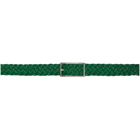 Bottega Veneta Green Intrecciato Belt