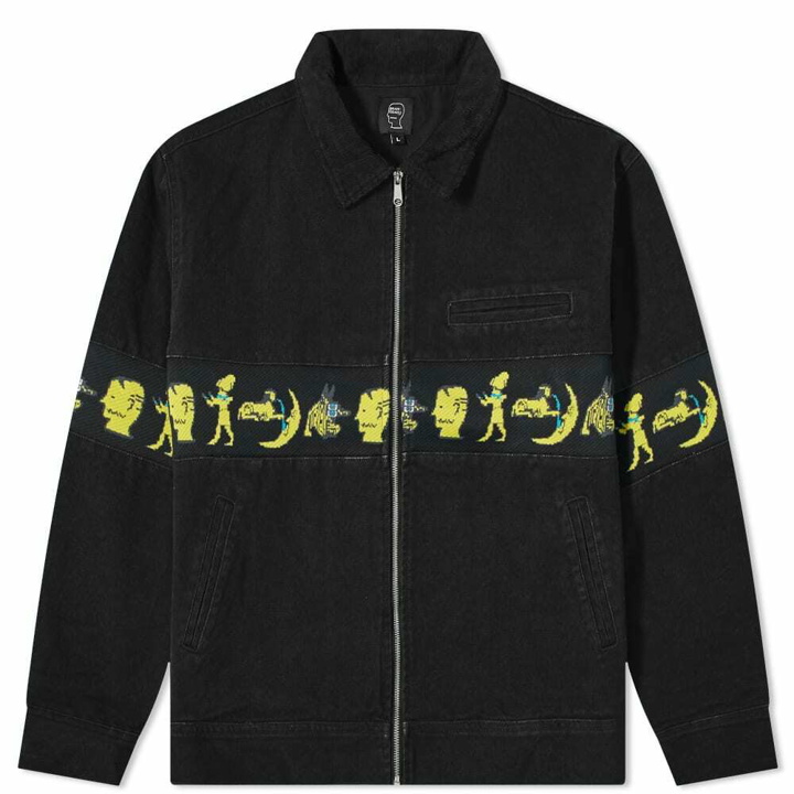 Photo: Brain Dead Men's Egyptian Canvas Jacket in Washed Black