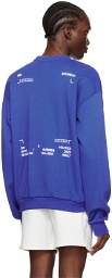 Mr. Saturday Blue Patch Sweatshirt
