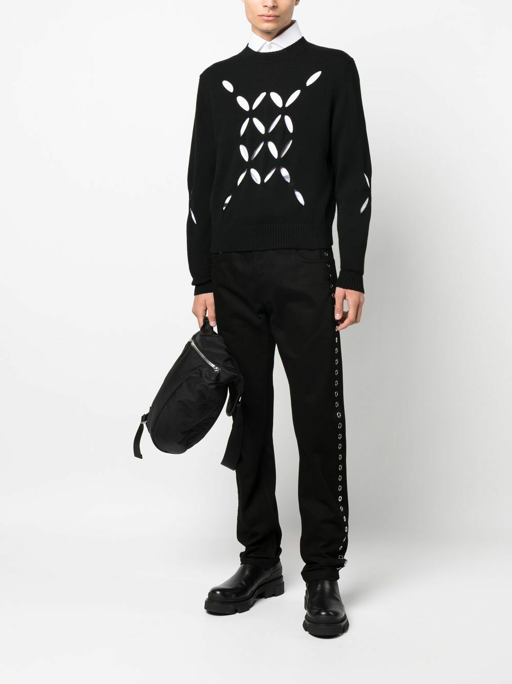 ALEXANDER MCQUEEN - Denim Cotton Jeans