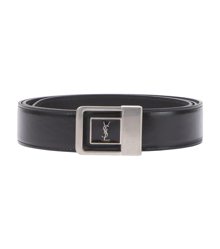 Photo: Saint Laurent La 66 leather belt