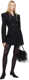 Nensi Dojaka Black Kaia Minidress