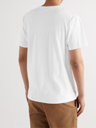 Maison Kitsuné - Anthony Burrill Logo-Print Cotton Jersey T-Shirt - White