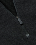 Falke - Printed Virgin Wool-Blend Half-Zip Ski Base Layer - Black