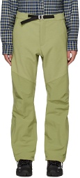 ROA Green Technical Trousers