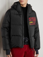 Moncler Grenoble - Mazod Printed Ripstop Down Ski Jacket - Black