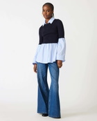 Steve Madden Lenny Knit Top in Midnight
