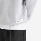 Róhe Men's Logo Hoodie in Mid Grey Melange