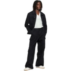 Casablanca Black Monogram Denim Jacket