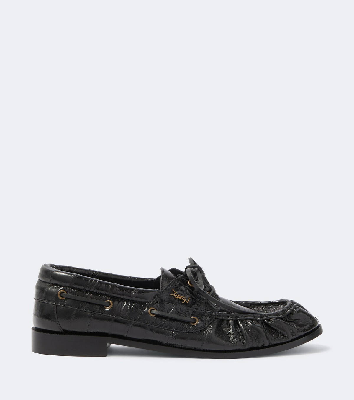 Saint Laurent Le Loafer leather boat shoes