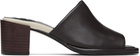 BY FAR Brown Francisco Lamb Nappa Leather Heeled Sandals