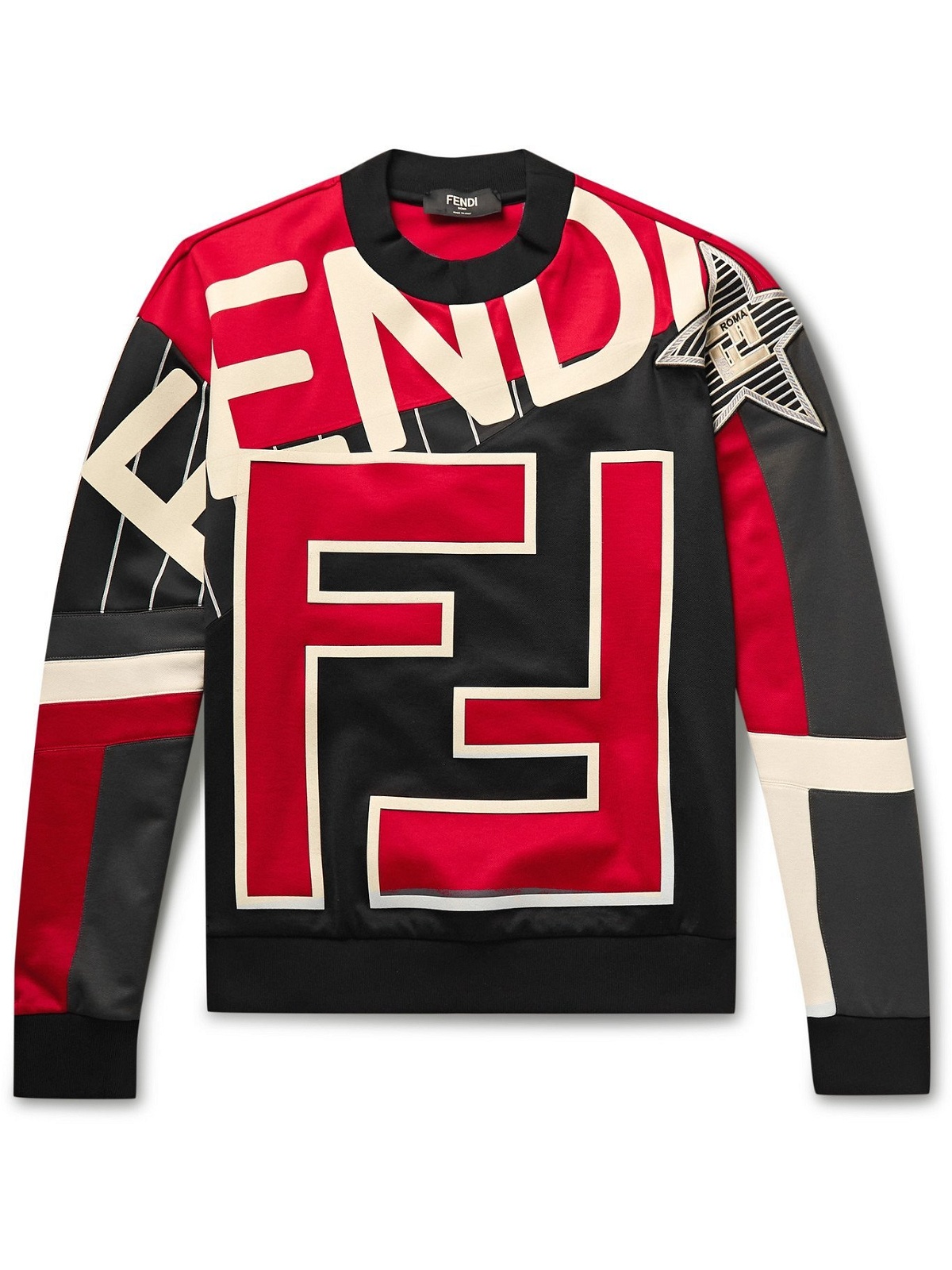 FENDI - Appliquéd Sweatshirt - Fendi